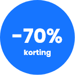 70% Korting